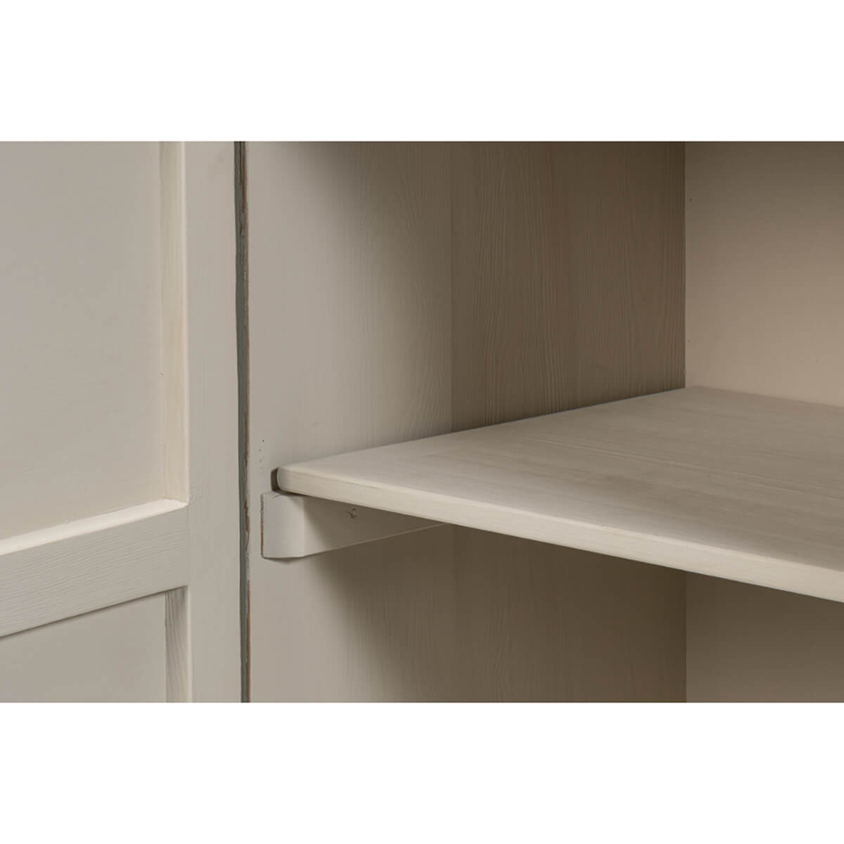 Rustic Modern Louvered Sideboard - Sage - English Georgian America