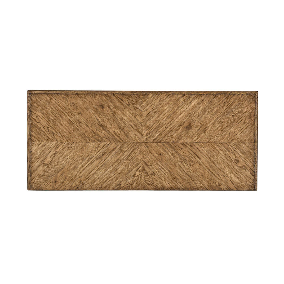 Rustic Oak Chest of Drawers - Light - English Georgian America