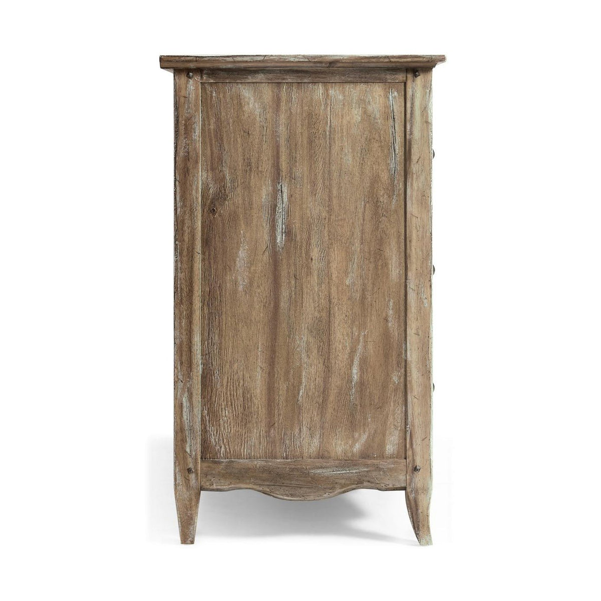 Rustic Oak Six - Drawer French Country Dresser - English Georgian America