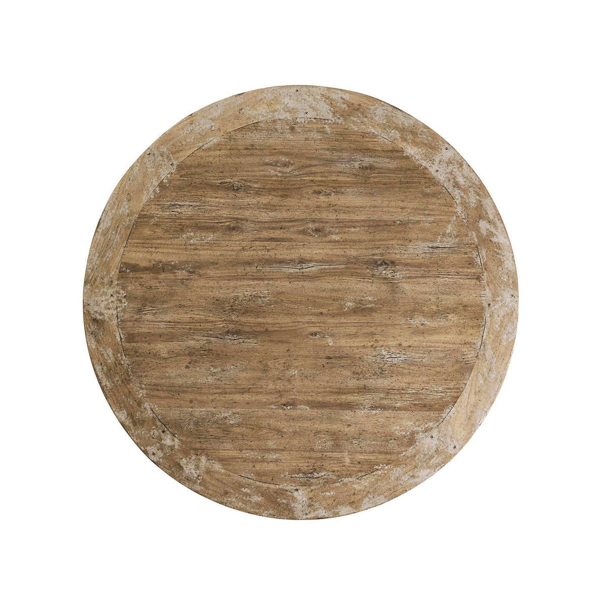 Rustic Oak Spanish - Style Center Table - English Georgian America