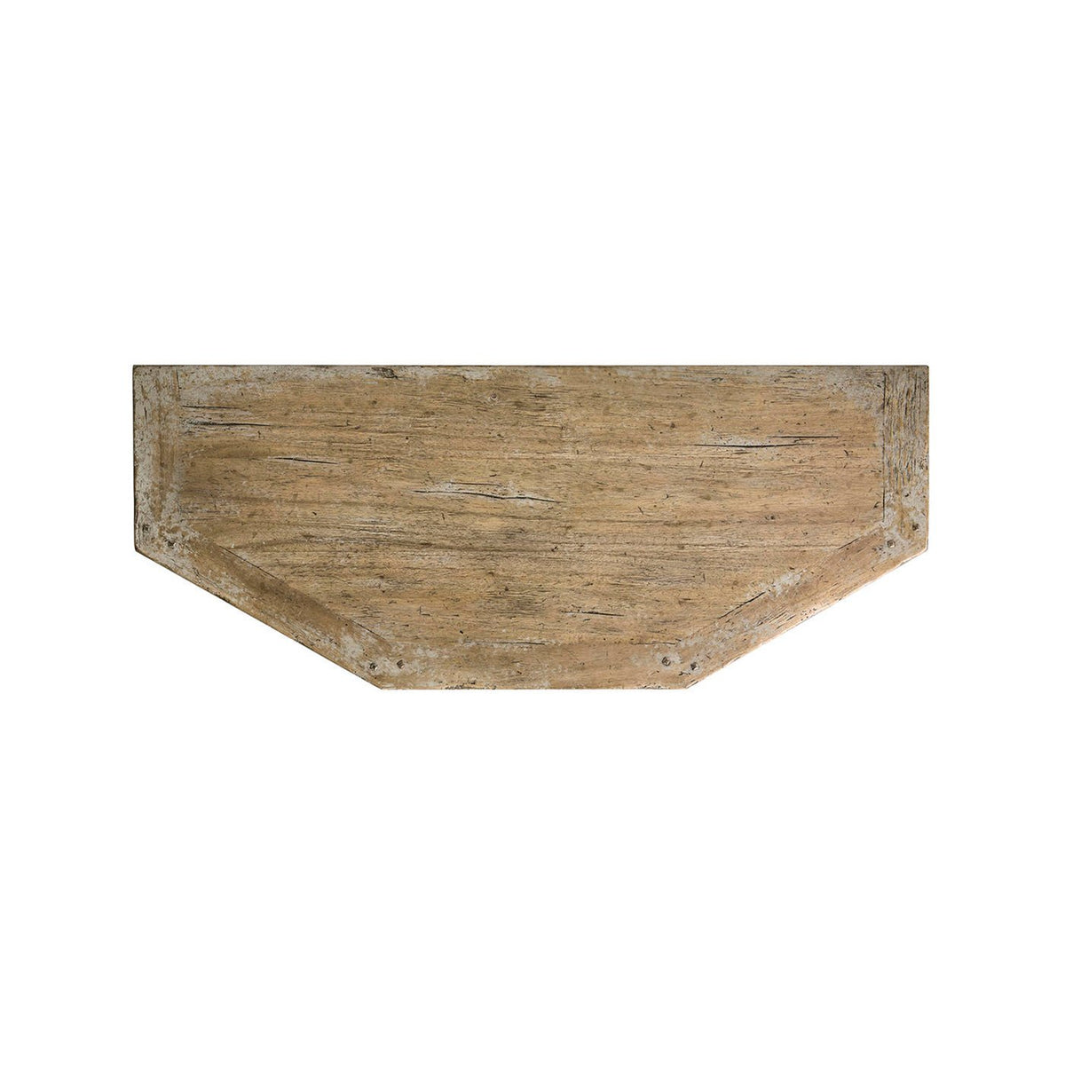Rustic Oak Spanish - Style Console Table - English Georgian America