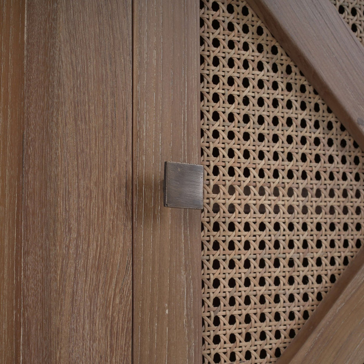 Rustic Reclaimed Teak Sideboard - English Georgian America