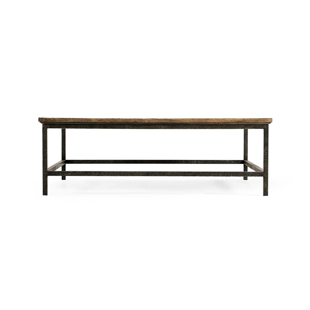 Rustic Square Coffee Table - English Georgian America