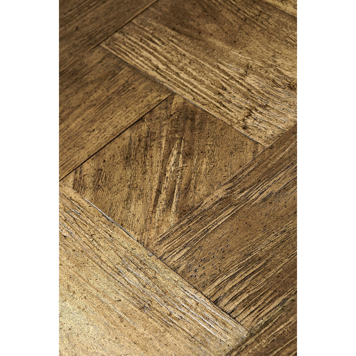 Rustic Square Coffee Table - English Georgian America