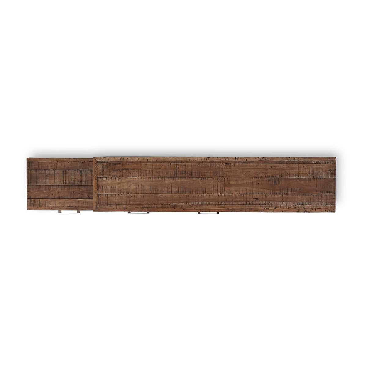 Rustic Teak TV Stand - English Georgian America