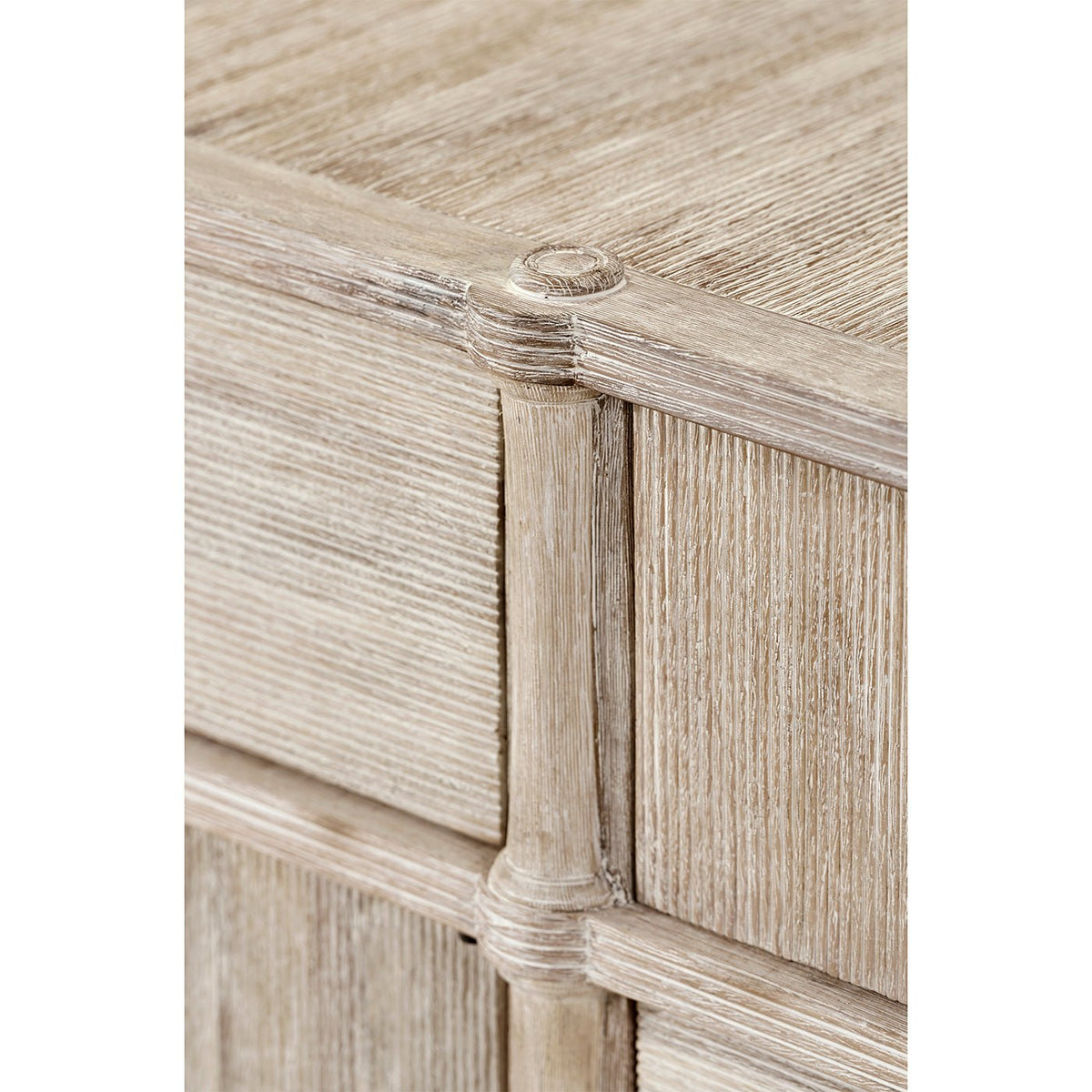 Rustic Washed Buffet Sideboard - English Georgian America