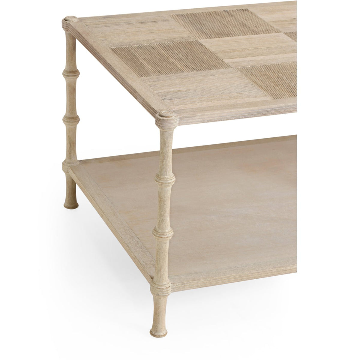 Rustic Washed Coffee Table - English Georgian America