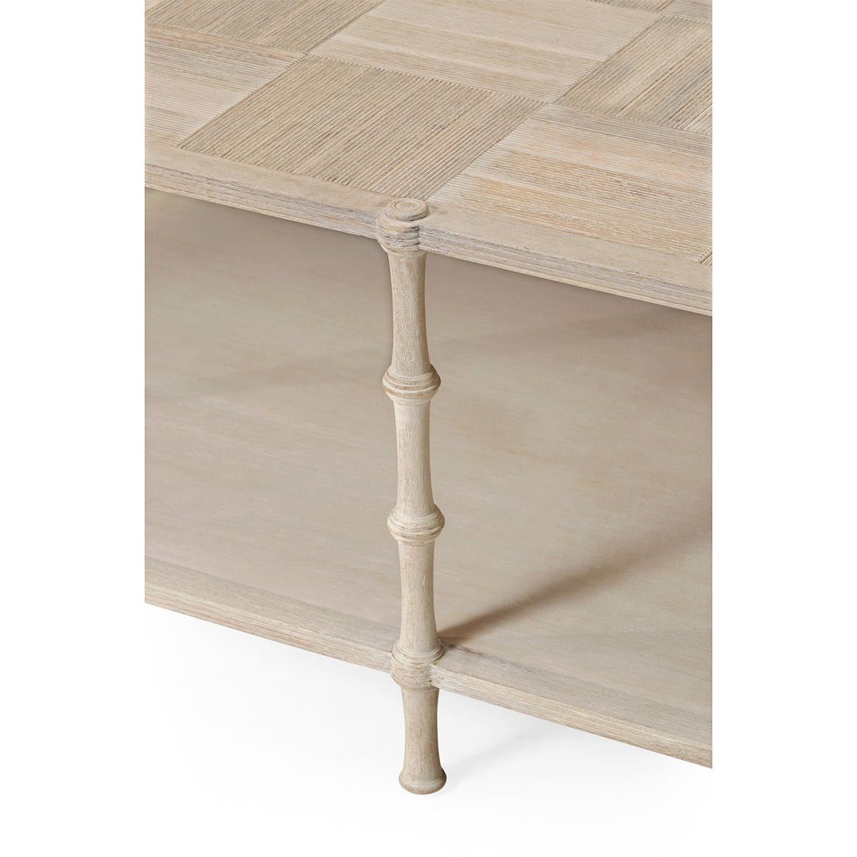 Rustic Washed Coffee Table - English Georgian America