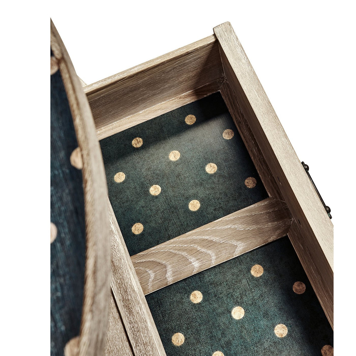 Rustic Washed Oval End Table - English Georgian America