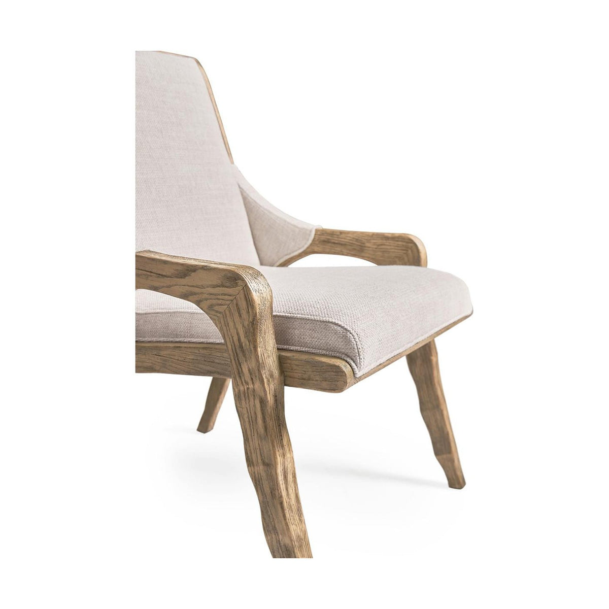 Rustic Western Upholstered Side Chair - English Georgian America