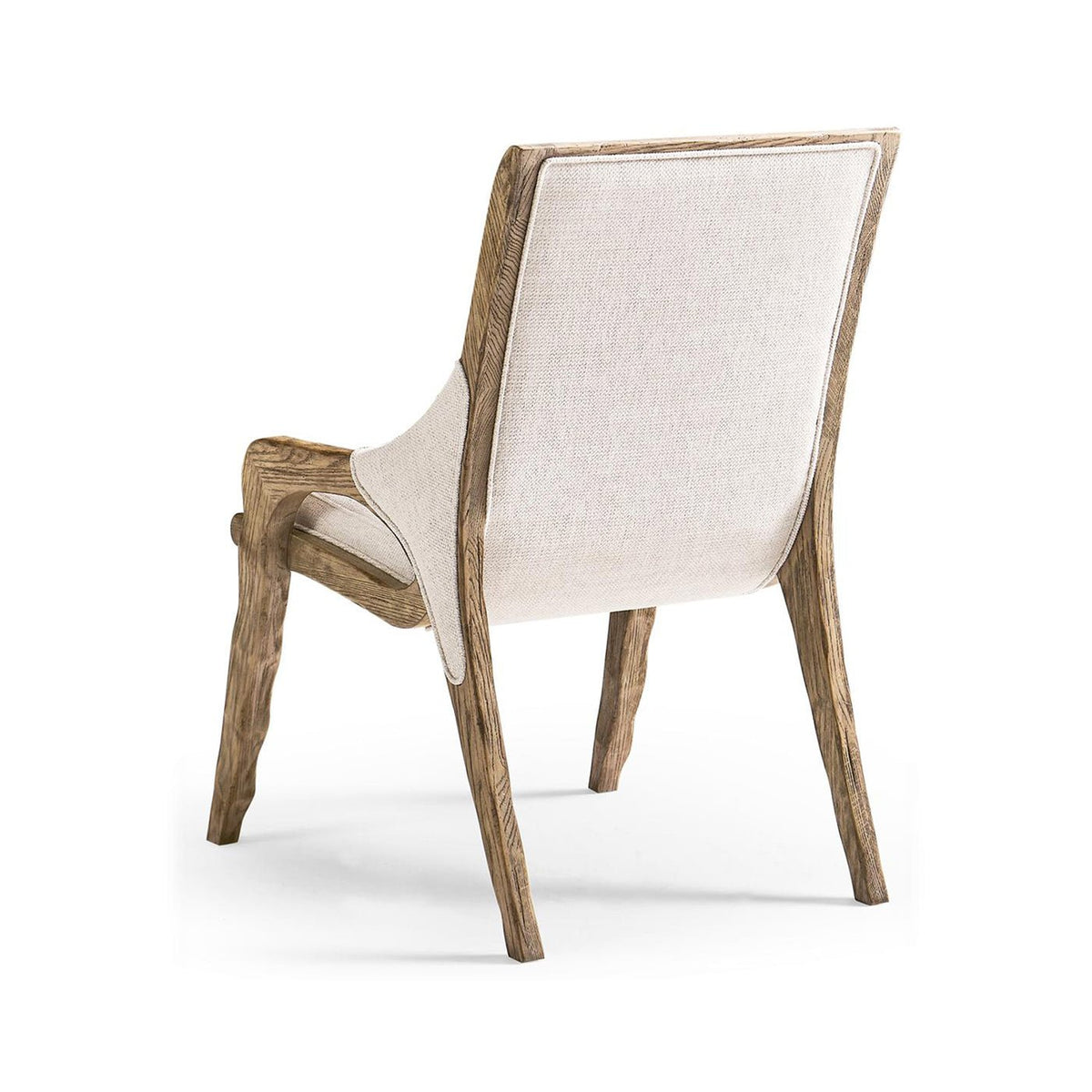 Rustic Western Upholstered Side Chair - English Georgian America