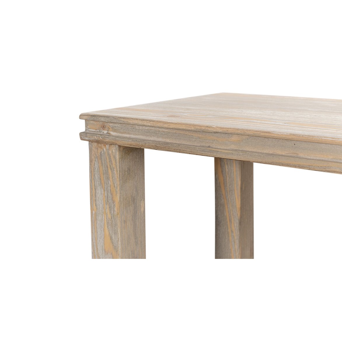 Rustic Wood Display Console - English Georgian America