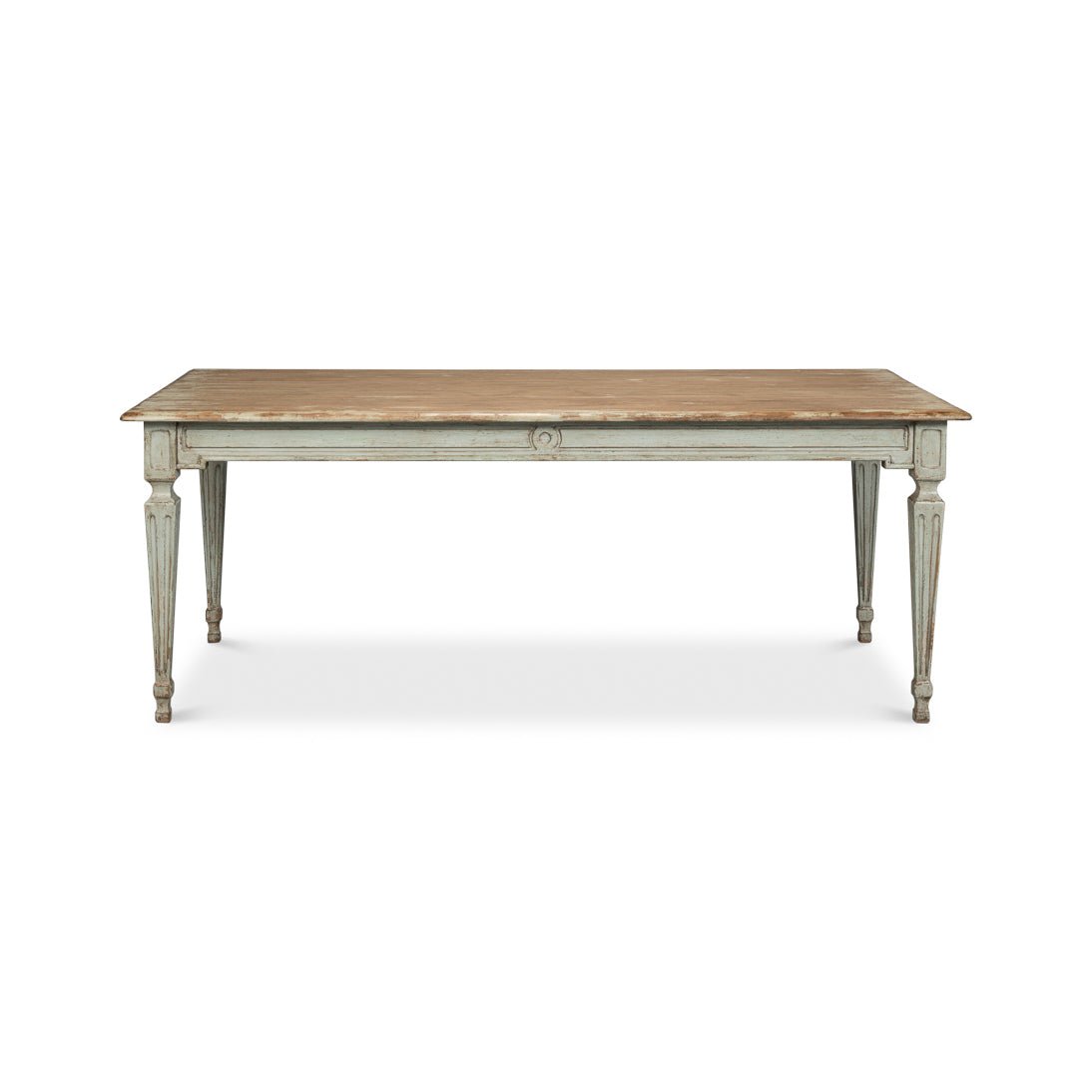 Sage French Provincial Dining Room Table - English Georgian America