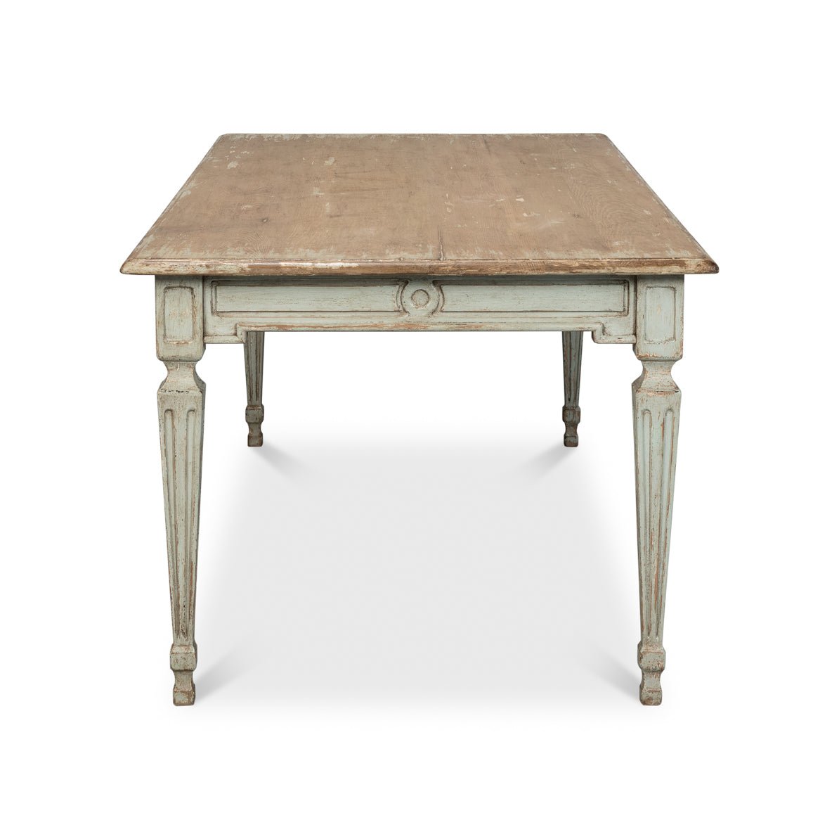 Sage French Provincial Dining Room Table - English Georgian America