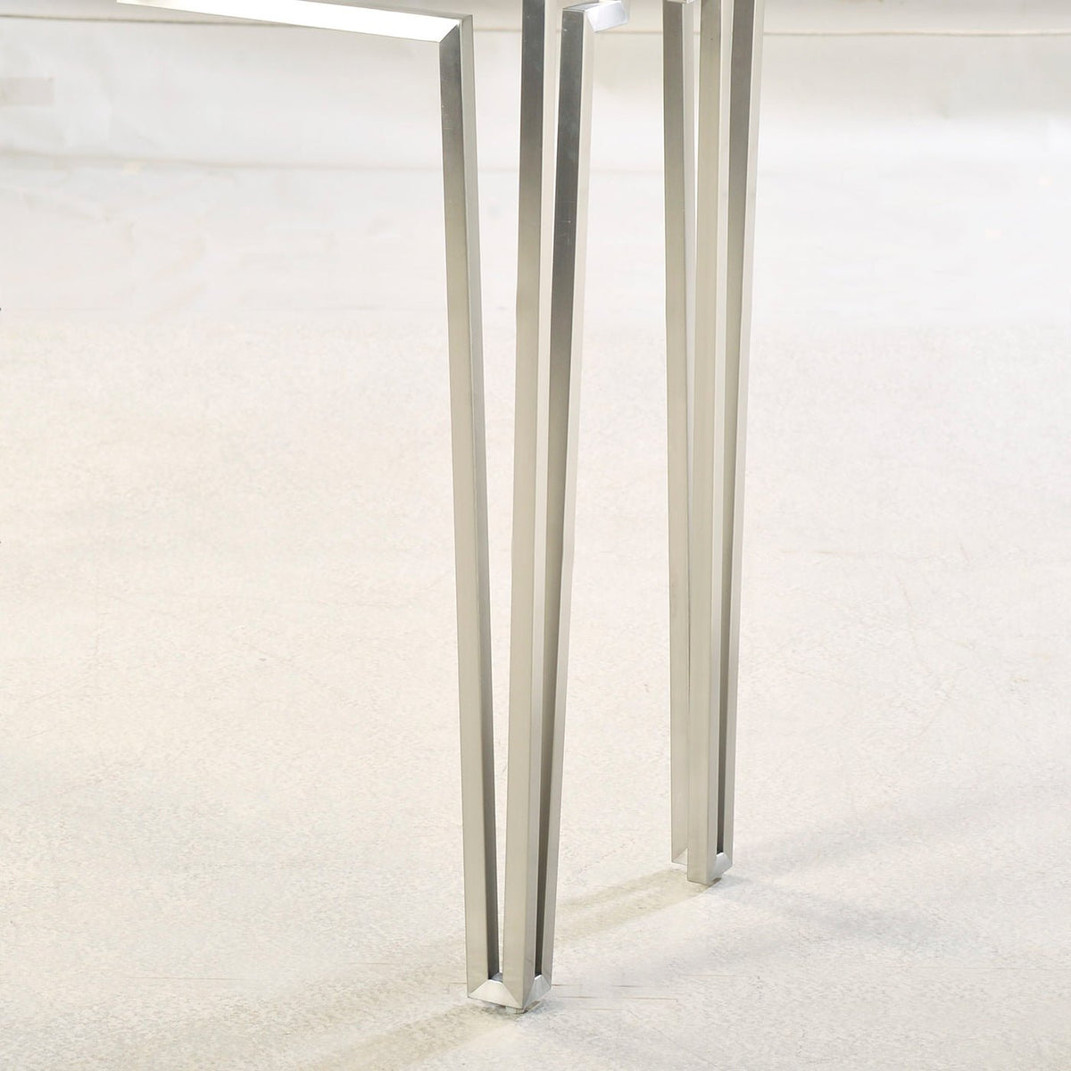 Scalloped Art Deco Console Table - English Georgian America