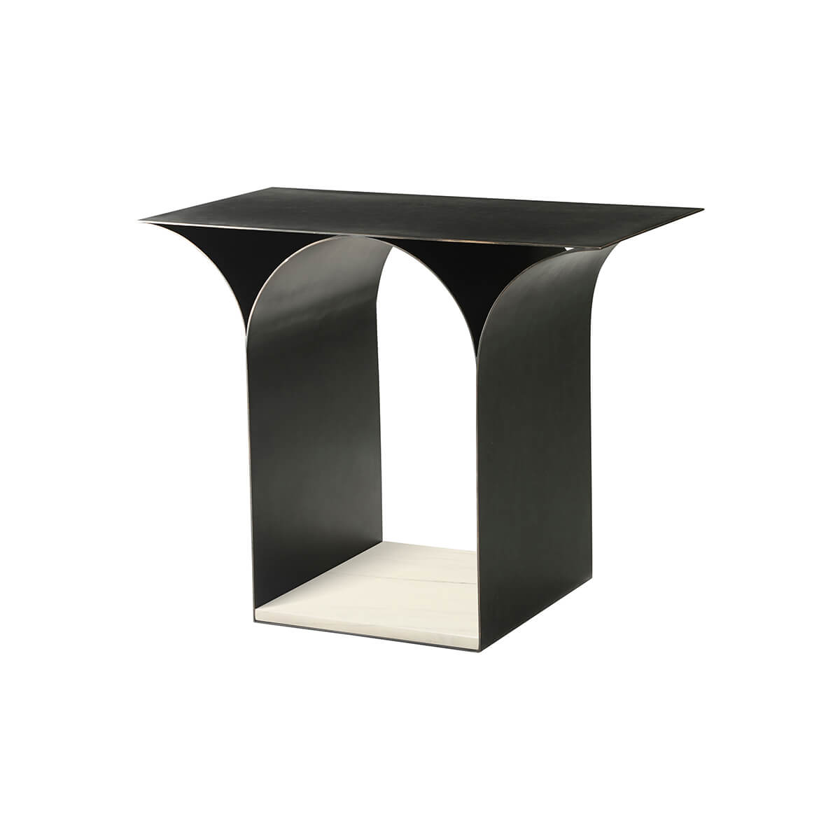 Sculptural Modern Side Table - English Georgian America