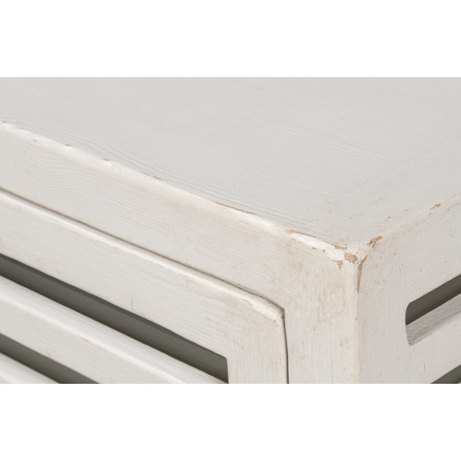 Seaside Antique White Sideboard - English Georgian America