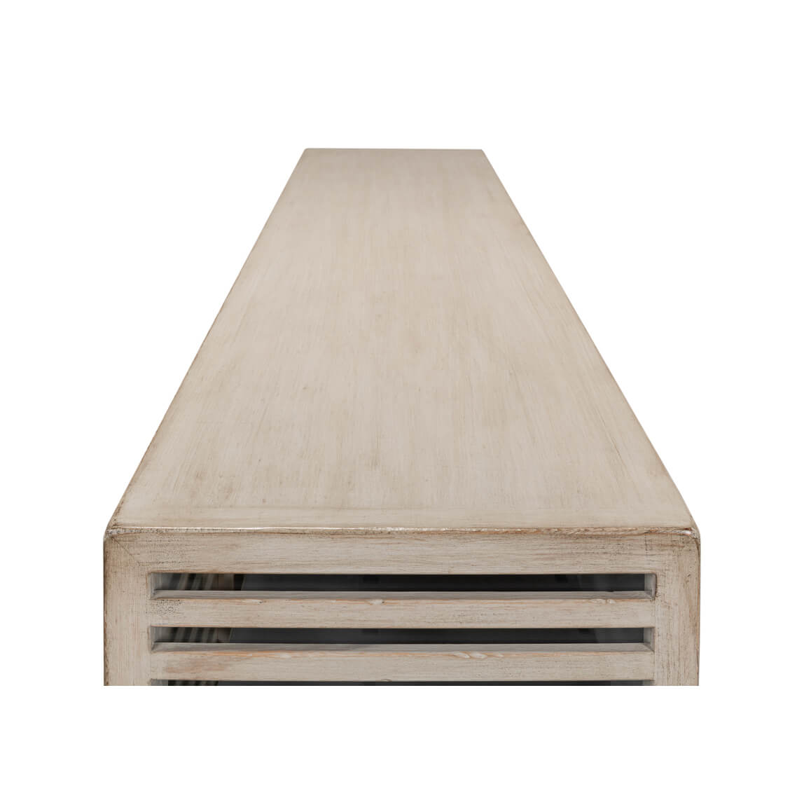 Seaside Gray Wash Sideboard - English Georgian America