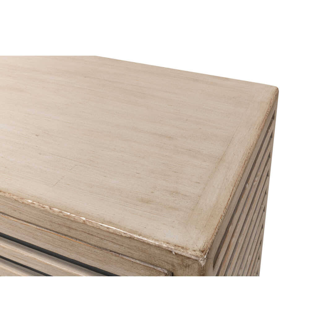 Seaside Gray Wash Sideboard - English Georgian America