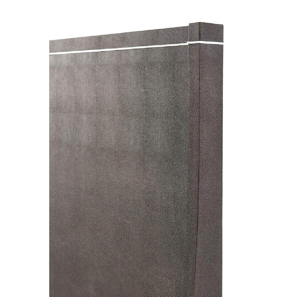 Shagreen Embossed Modern Bed - CALI King - English Georgian America