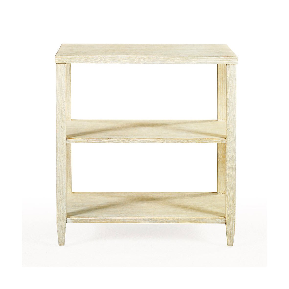 Shell Finish Three - Tier Side Table - English Georgian America