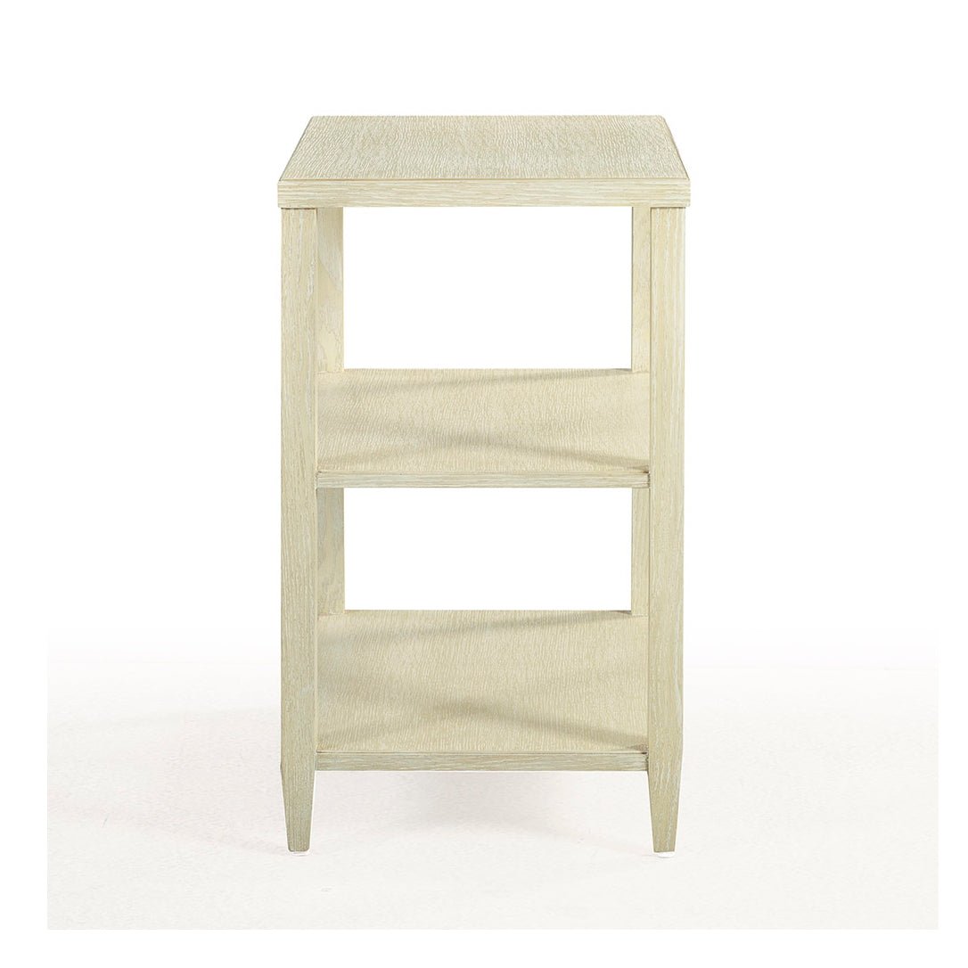 Shell Finish Three - Tier Side Table - English Georgian America