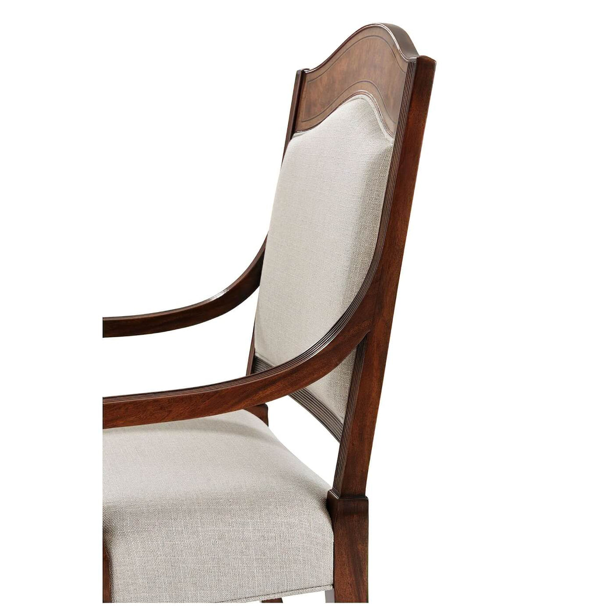 Sheraton Satinwood Armchair - English Georgian America