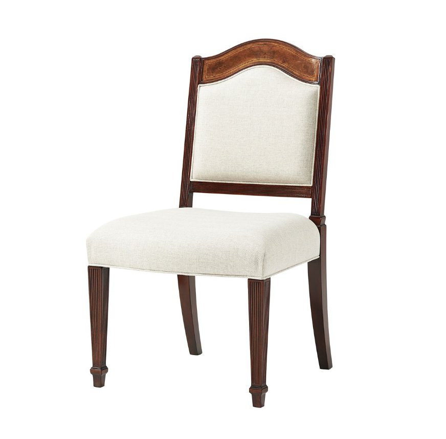 Sheraton Satinwood Dining Chair - English Georgian America