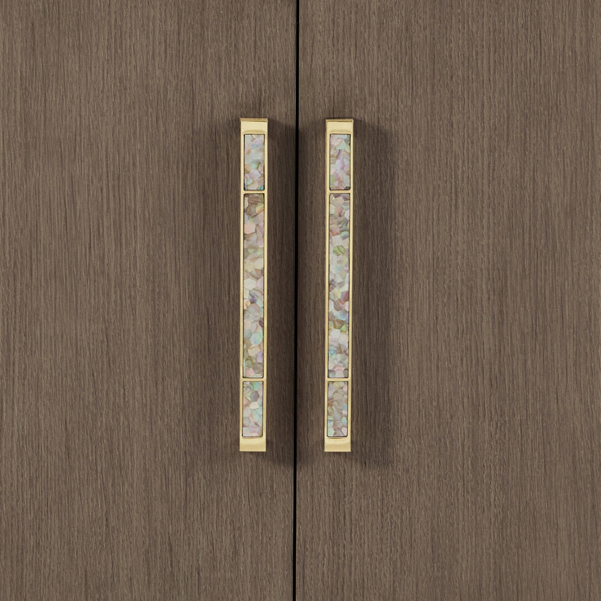 Dark Hollywood Regency Sideboard Buffet