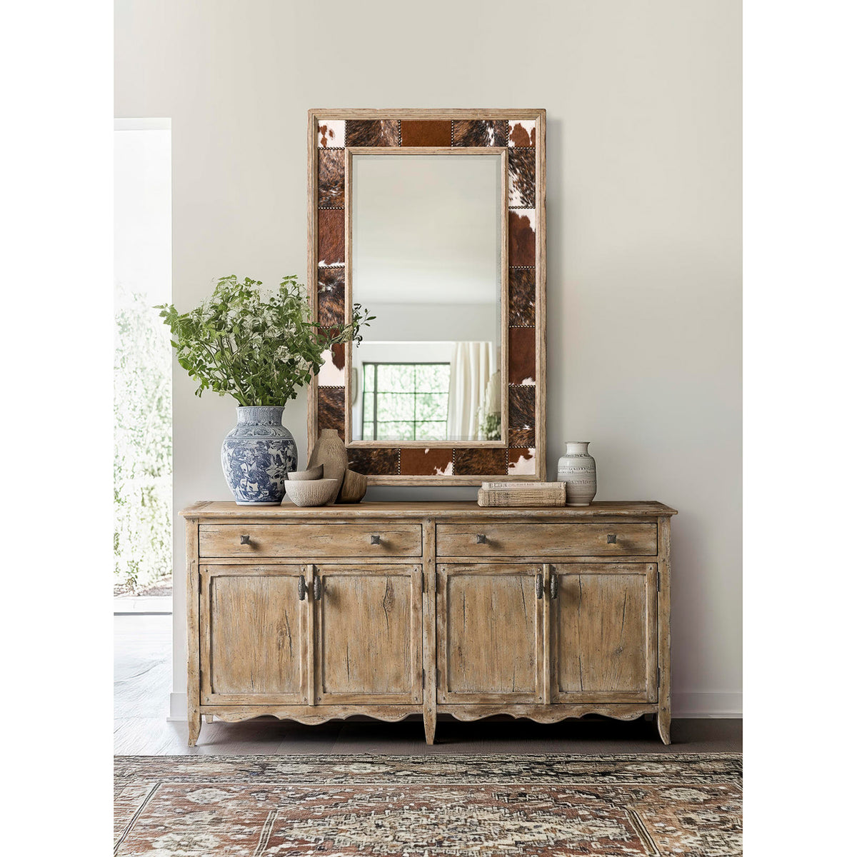 Rustic French Provincial Sideboard