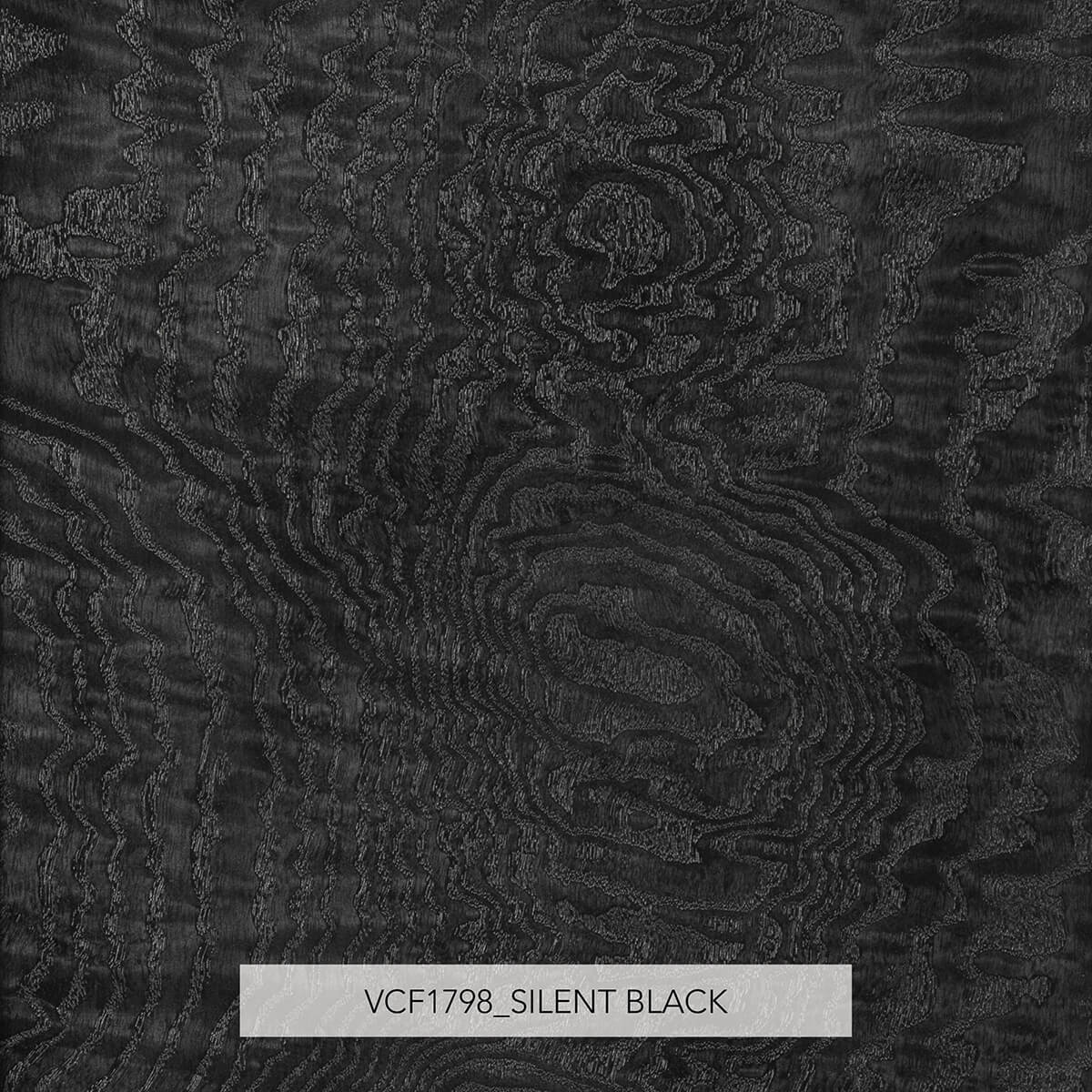 Silent Black Floating Burl Accent Table - English Georgian America