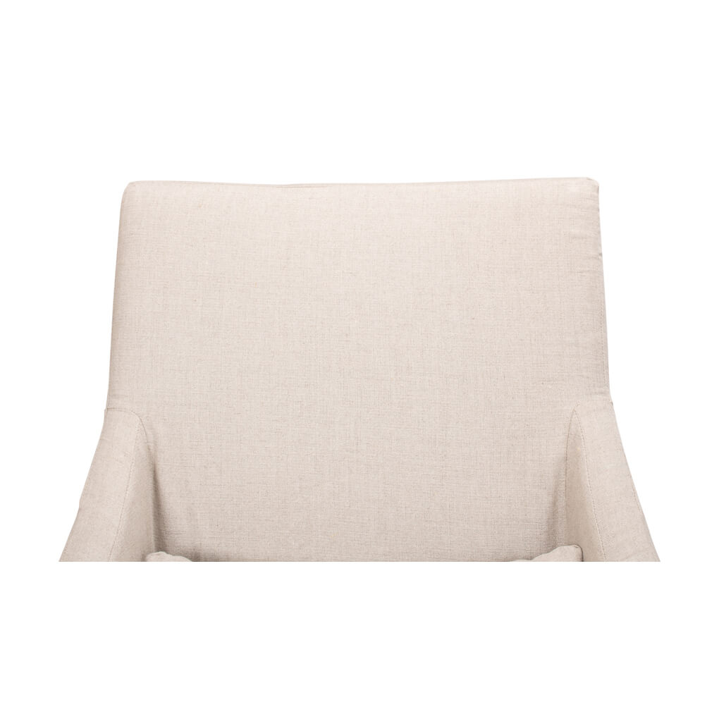 Skirted Linen Dining Chair - English Georgian America