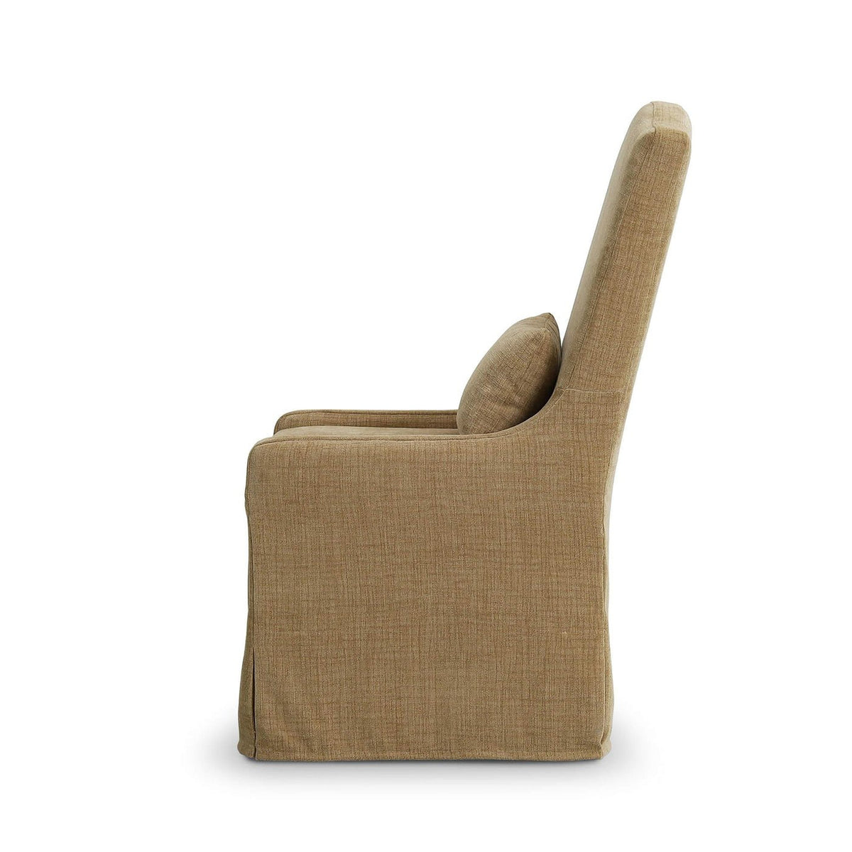 Slipcovered Dining Chair – French Yellow Upholstery - English Georgian America