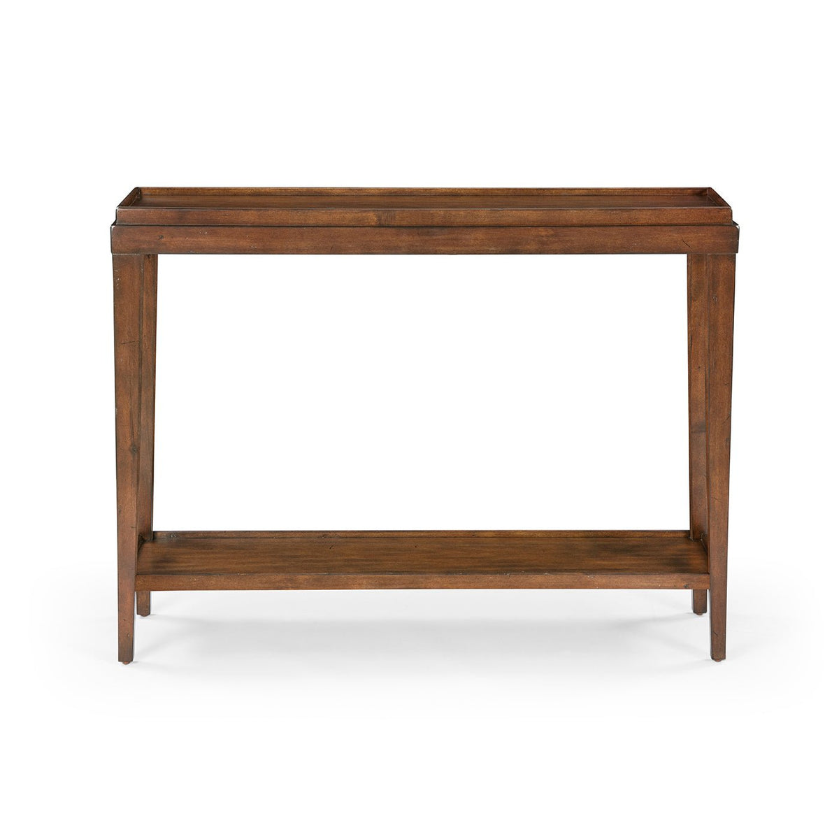 Small Classic Console Table - Country Finish - English Georgian America