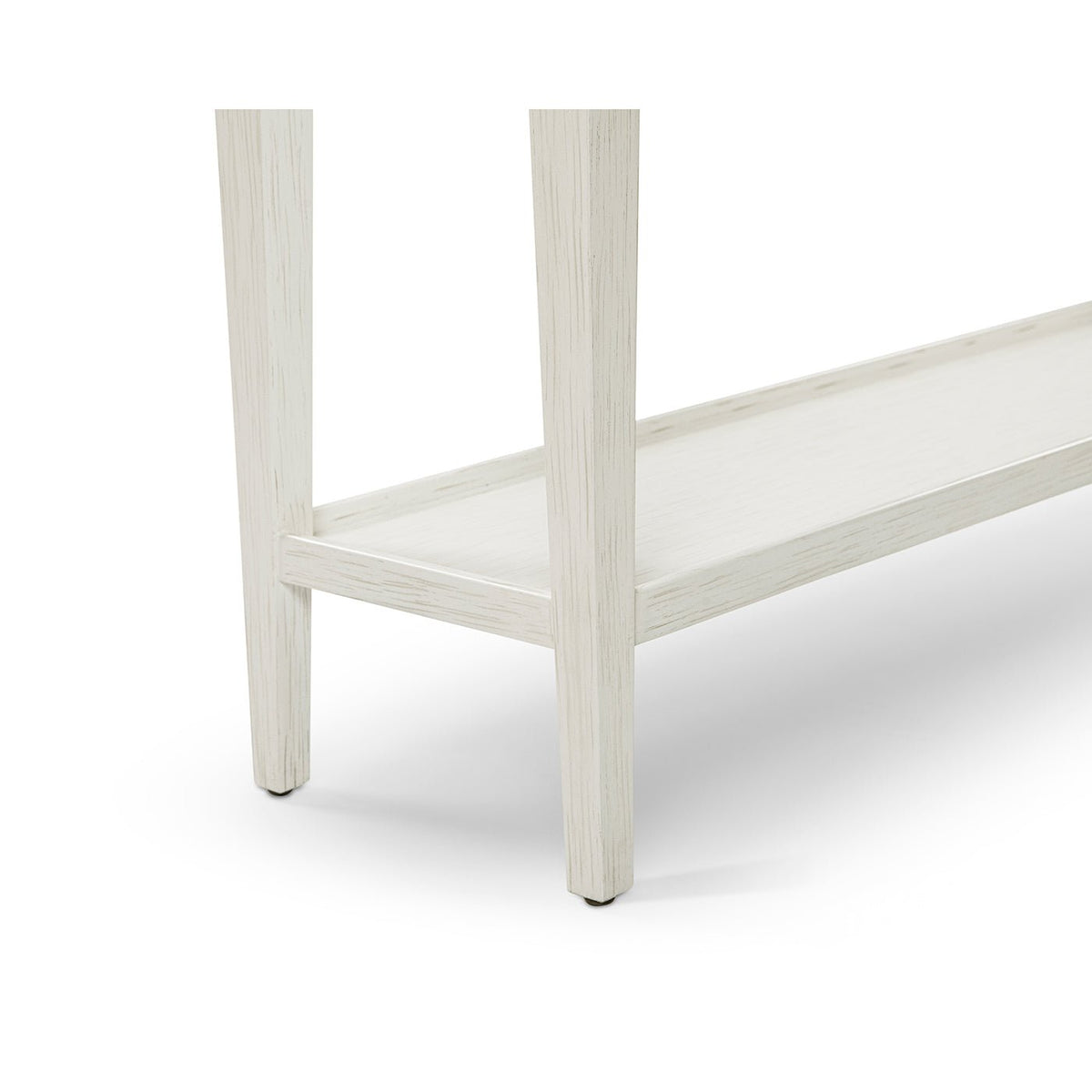 Small Classic Console Table - White - English Georgian America