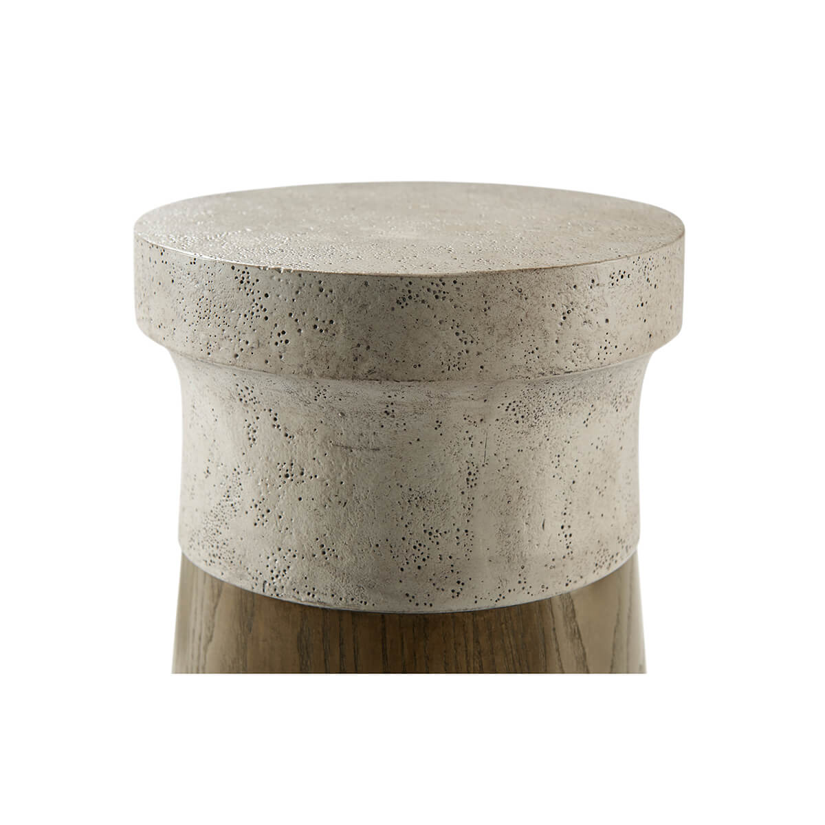 Small Cylinder Accent Table - Dark - English Georgian America