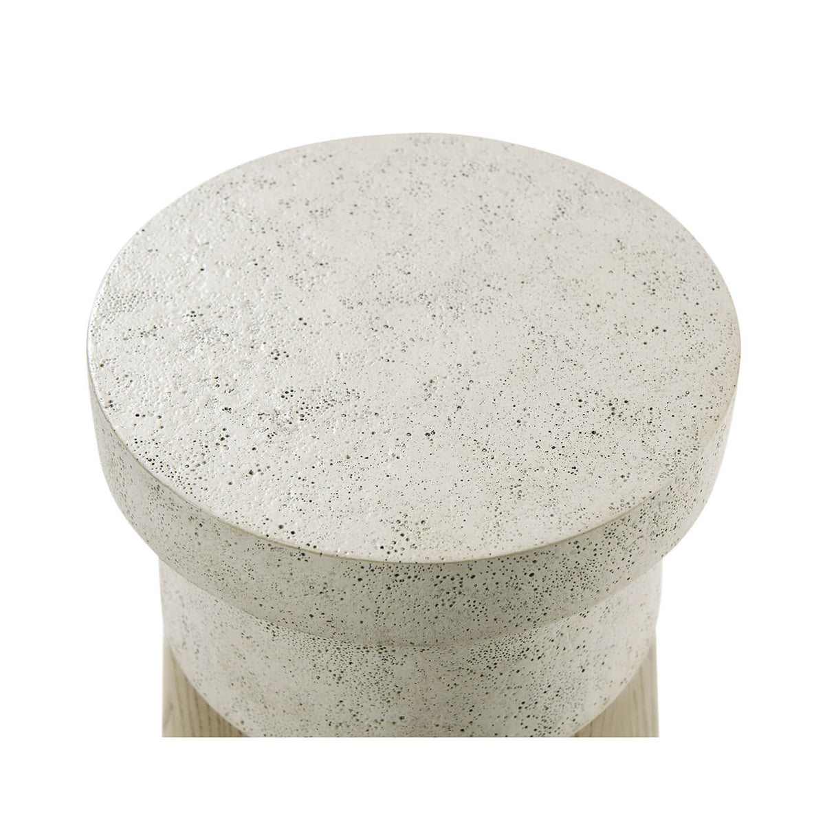 Small Cylinder Accent Table - Light - English Georgian America