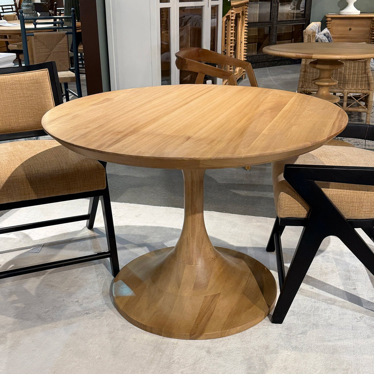 Small French Modern Tulip Dining Table - English Georgian America