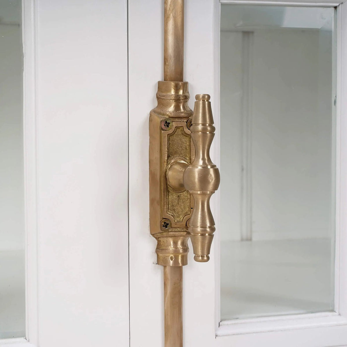 Small French Provincial White Credenza - English Georgian America