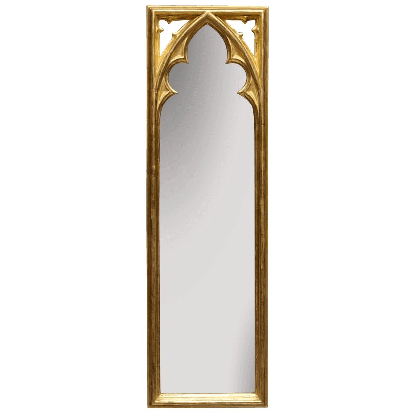 Small Gothic Pier Mirror - English Georgian America