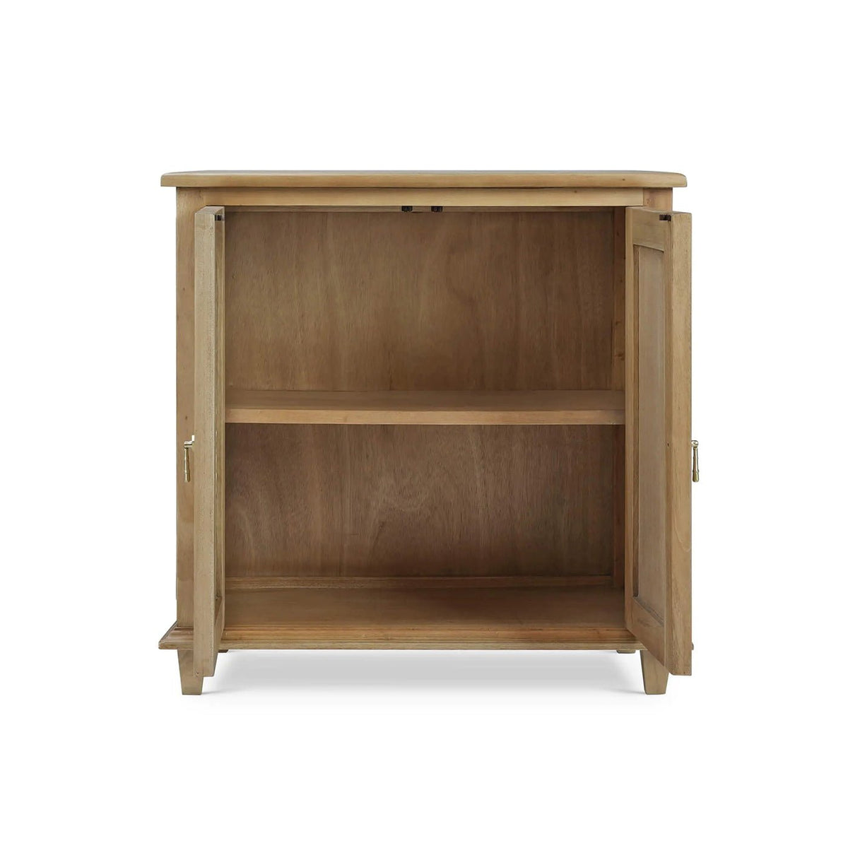 Small Mid Century Cabinet - Fruitwood Finish - English Georgian America