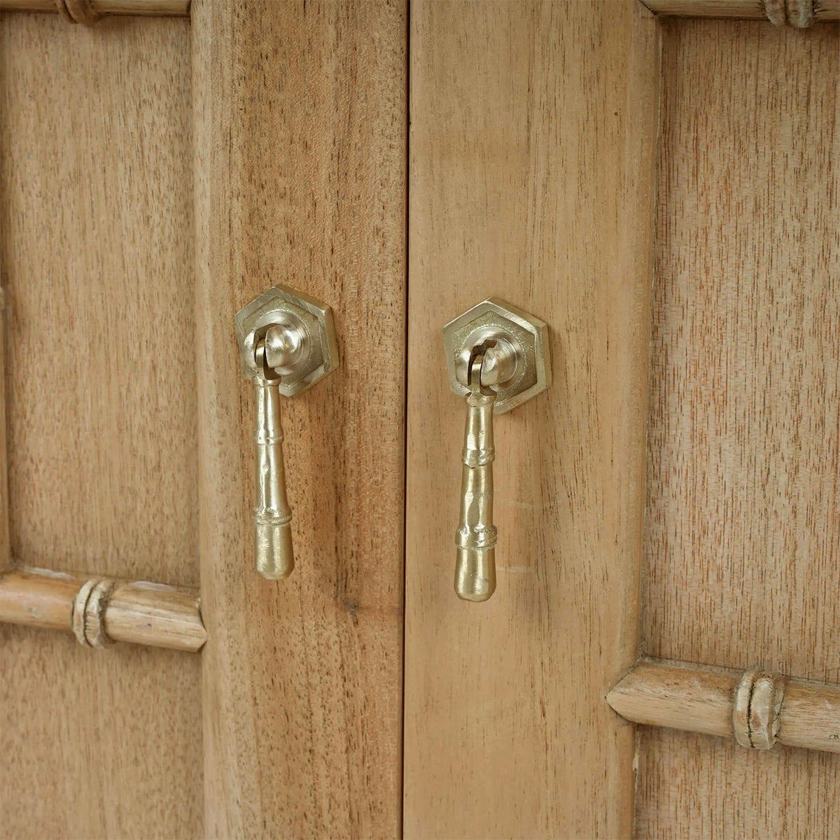 Small Mid Century Cabinet - Fruitwood Finish - English Georgian America