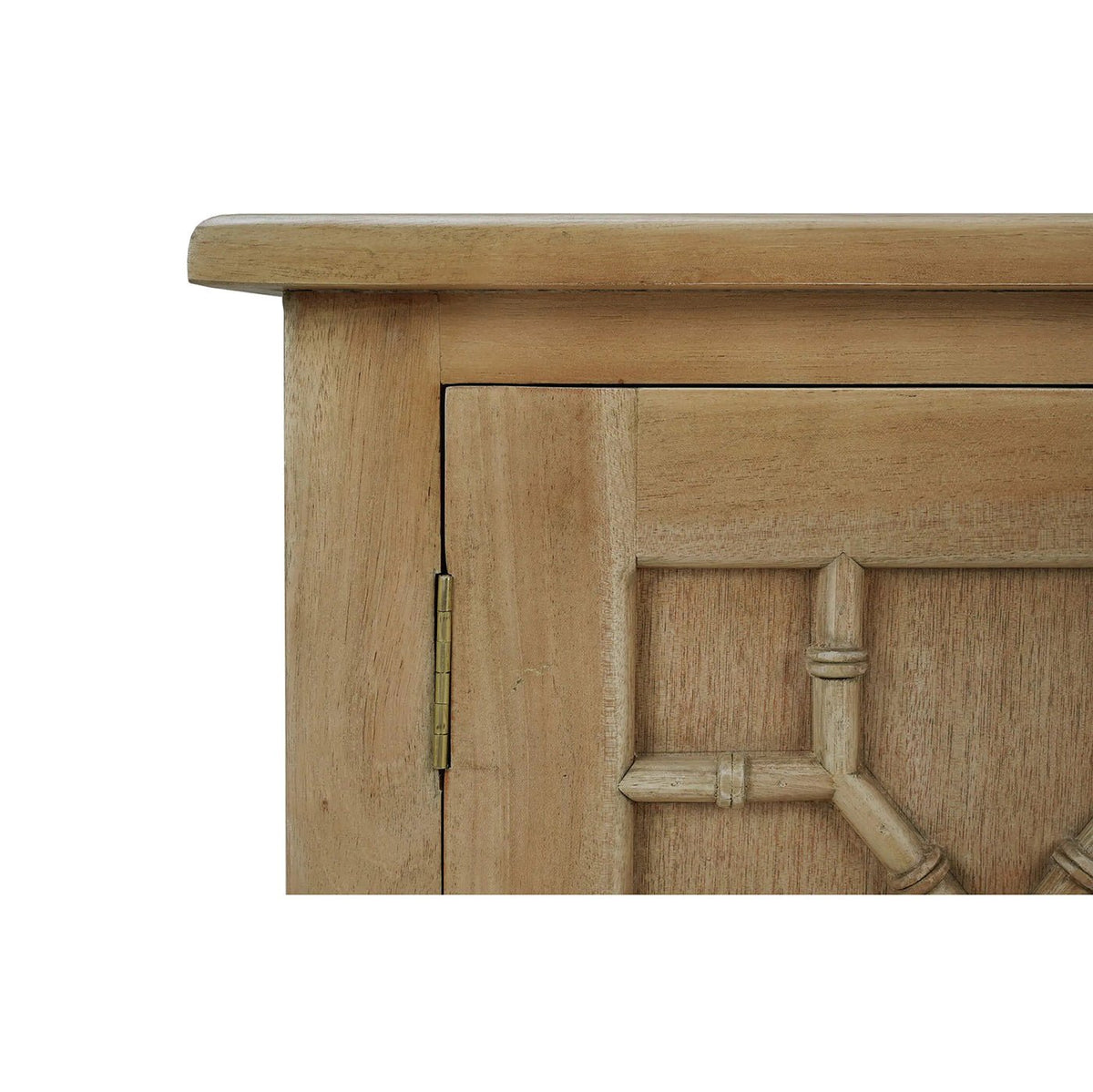 Small Mid Century Cabinet - Fruitwood Finish - English Georgian America