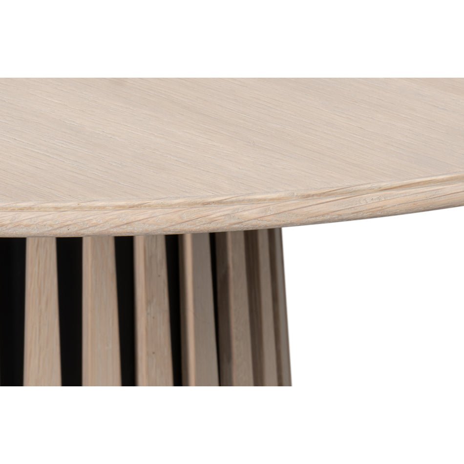 Small Modern Round Dining Table - English Georgian America