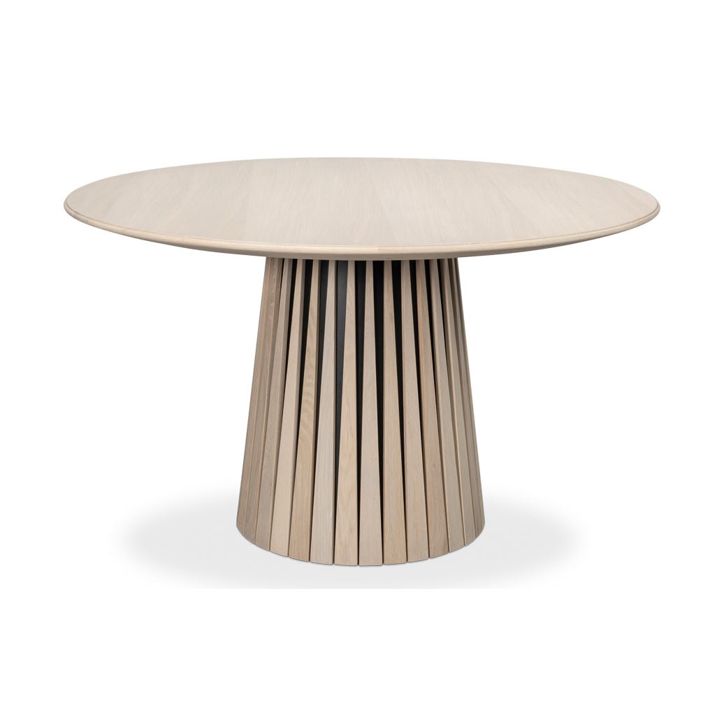 Small Modern Round Dining Table - English Georgian America