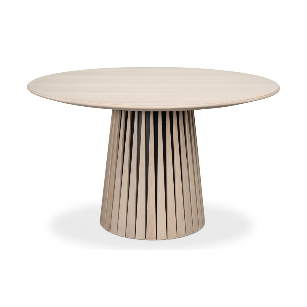 Small Modern Round Dining Table - English Georgian America