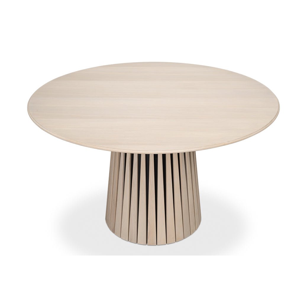 Small Modern Round Dining Table - English Georgian America