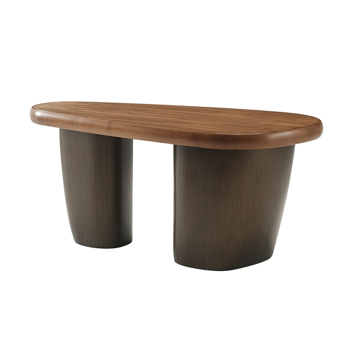 Small Organic Modern Cocktail Table - English Georgian America