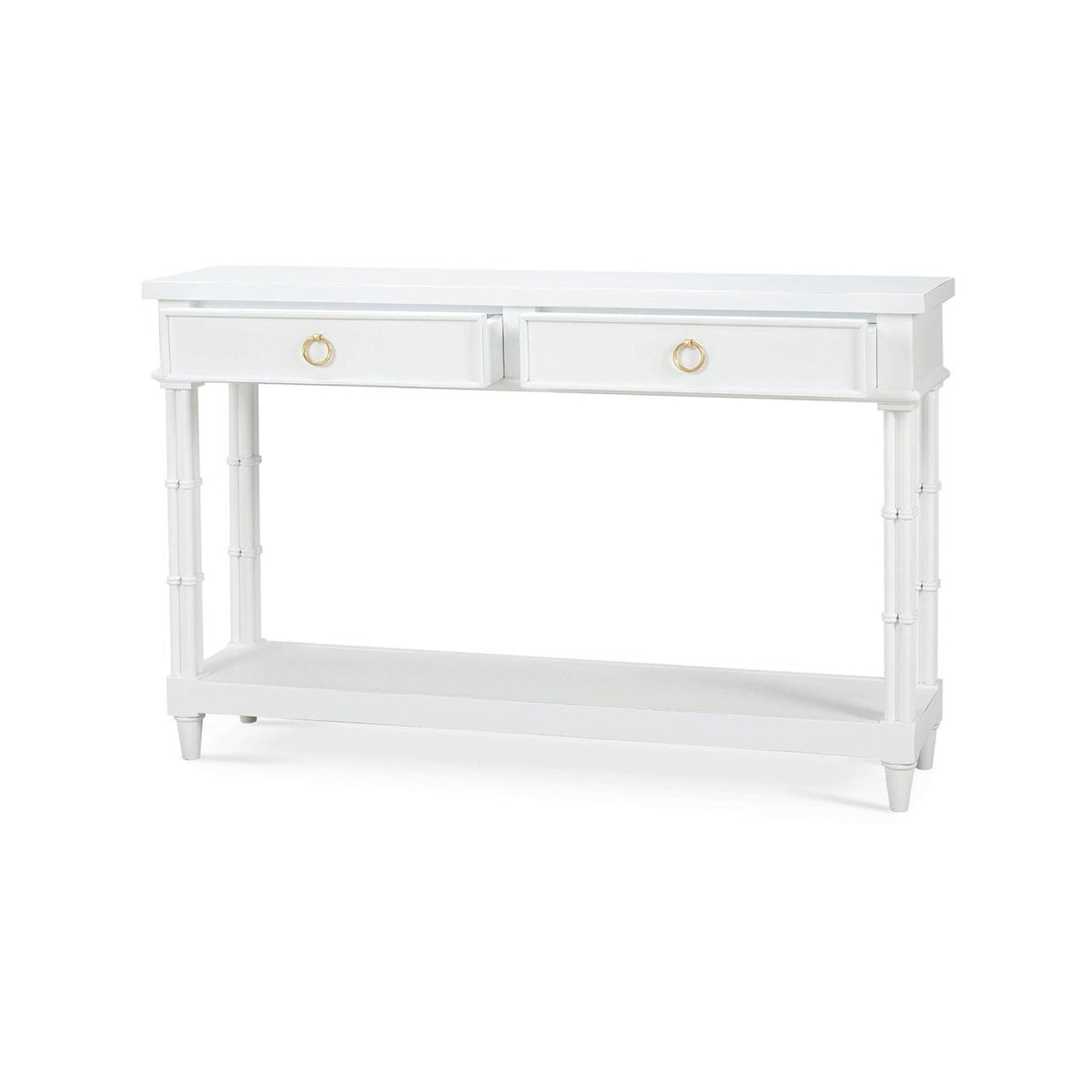 Small Regency Style Painted Console Table - English Georgian America