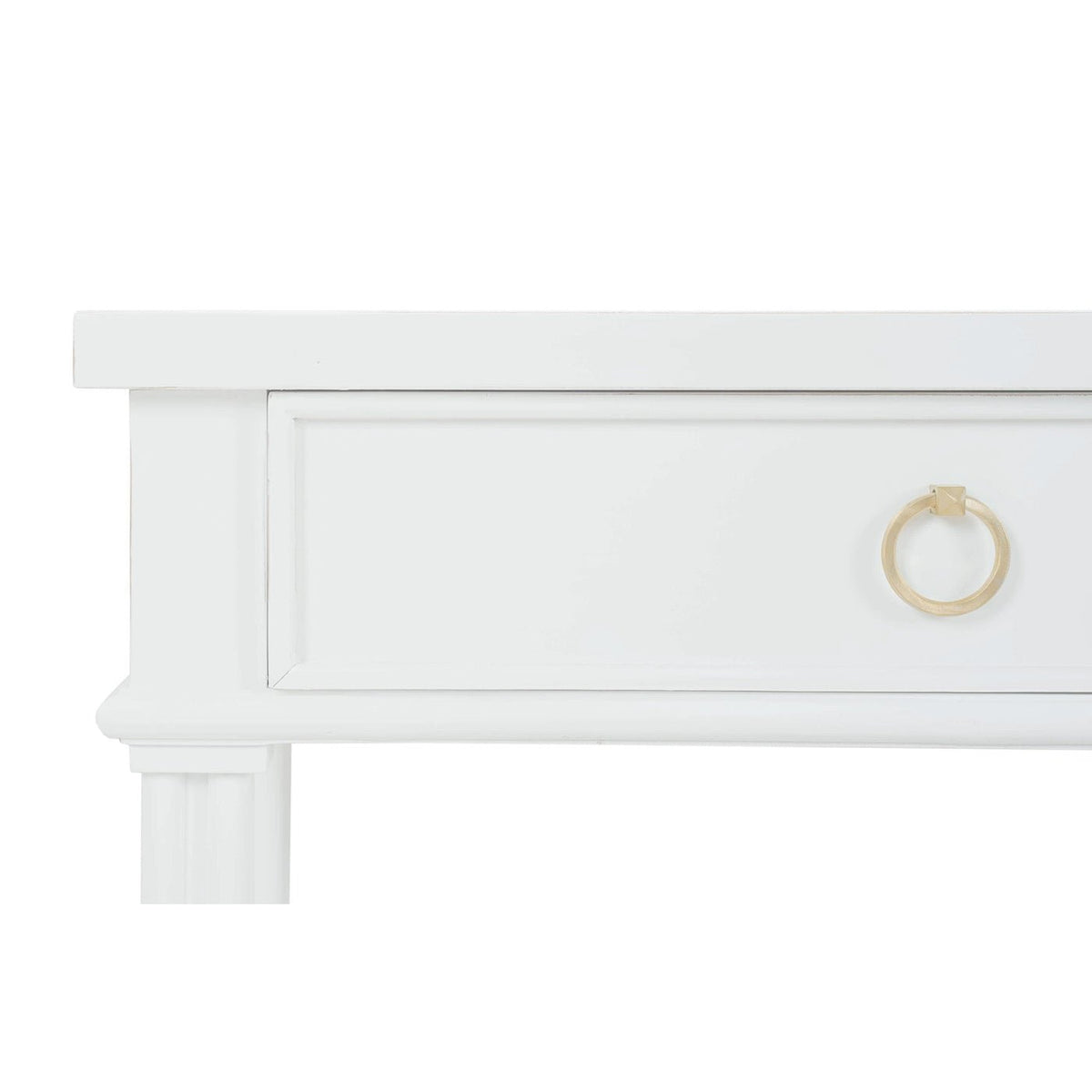 Small Regency Style Painted Console Table - English Georgian America